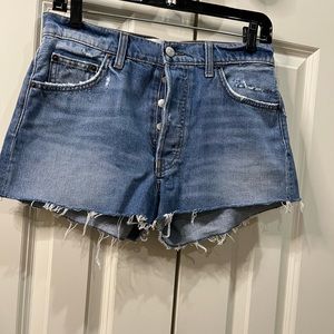 Reformation size 26 blue jean shorts
